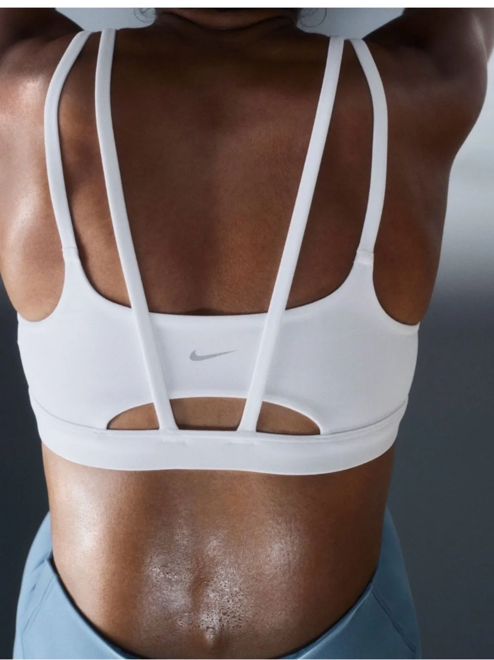 Nike Zenvy Sports Bra - White